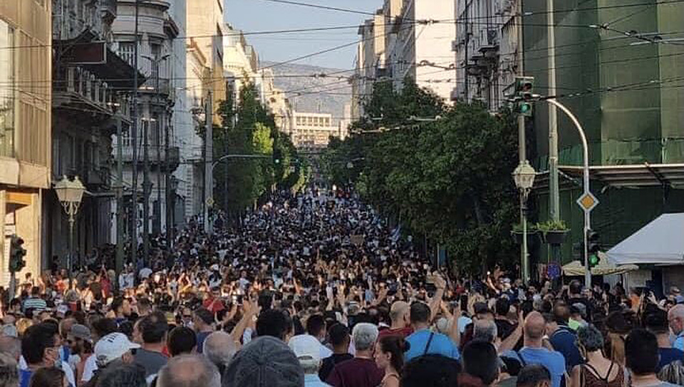 WATCH Protests against vaccine coercion & restrictions in Europe Gript