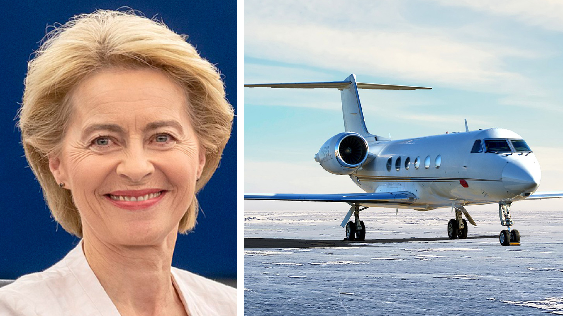 Climate Crisis? Von der Leyens Luxury Private Jet Flight to Cork