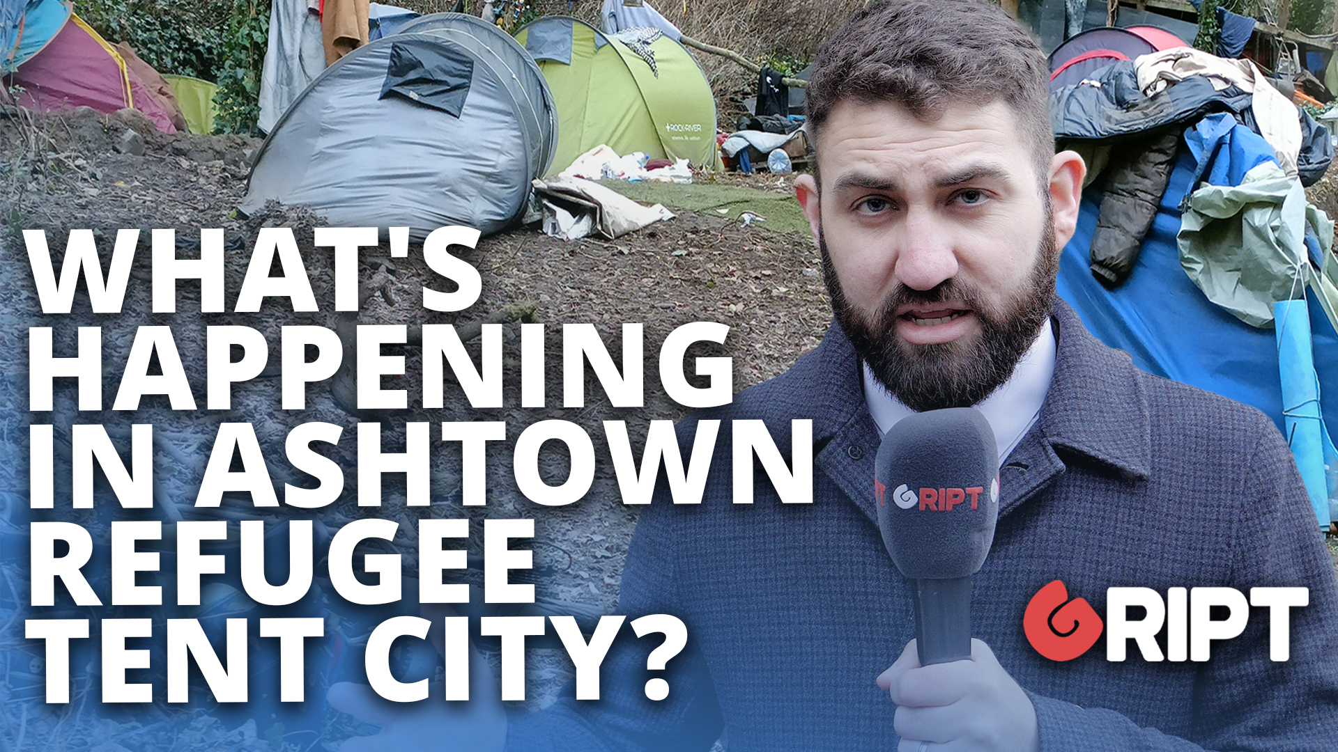 “This is in the middle of Dublin”: Gript reports from Ashtown migrant camp