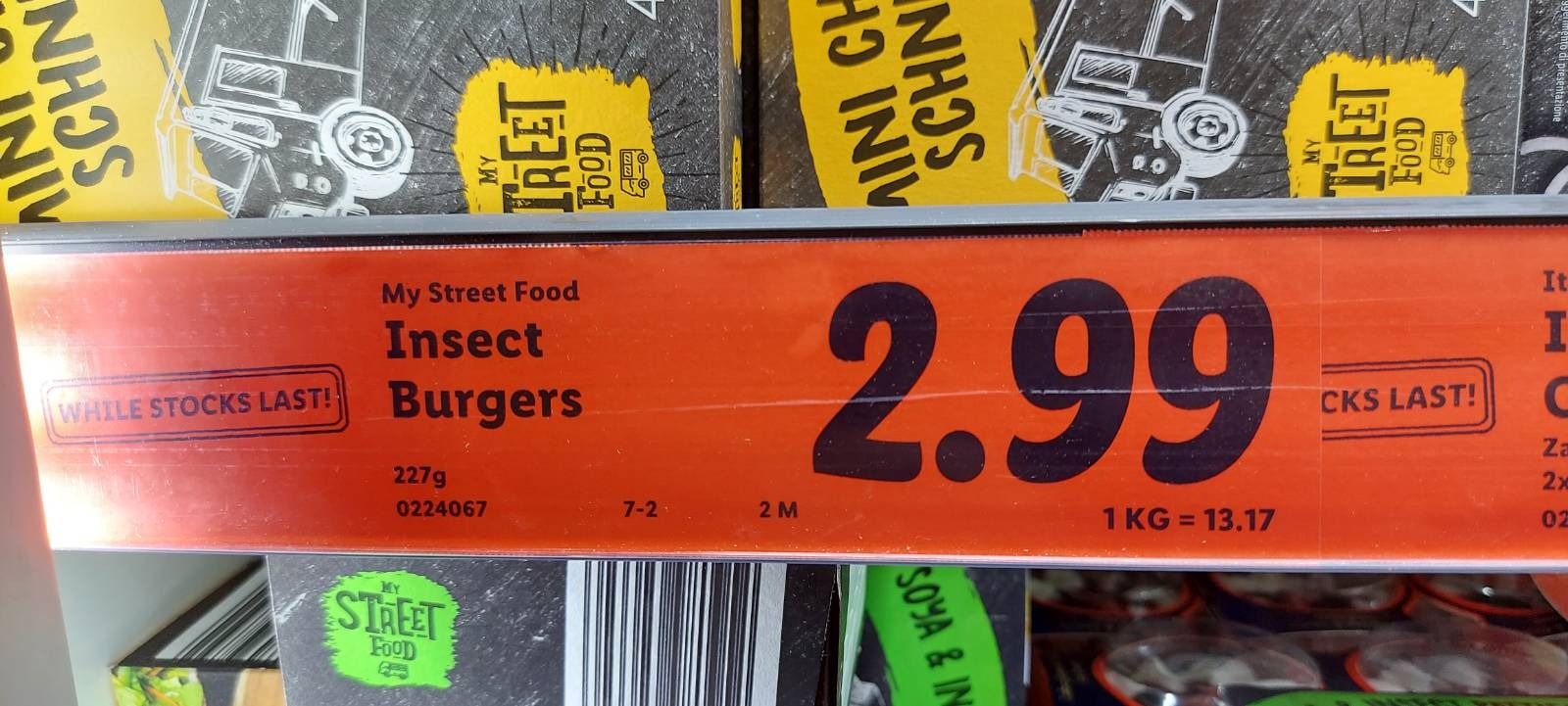 Lidl Ireland selling “insect burgers” made of mealworm larvae Gript
