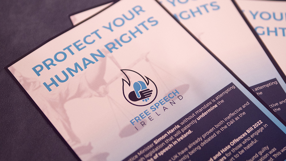 Free speech other unexamined Irish laws can be used with new bill to