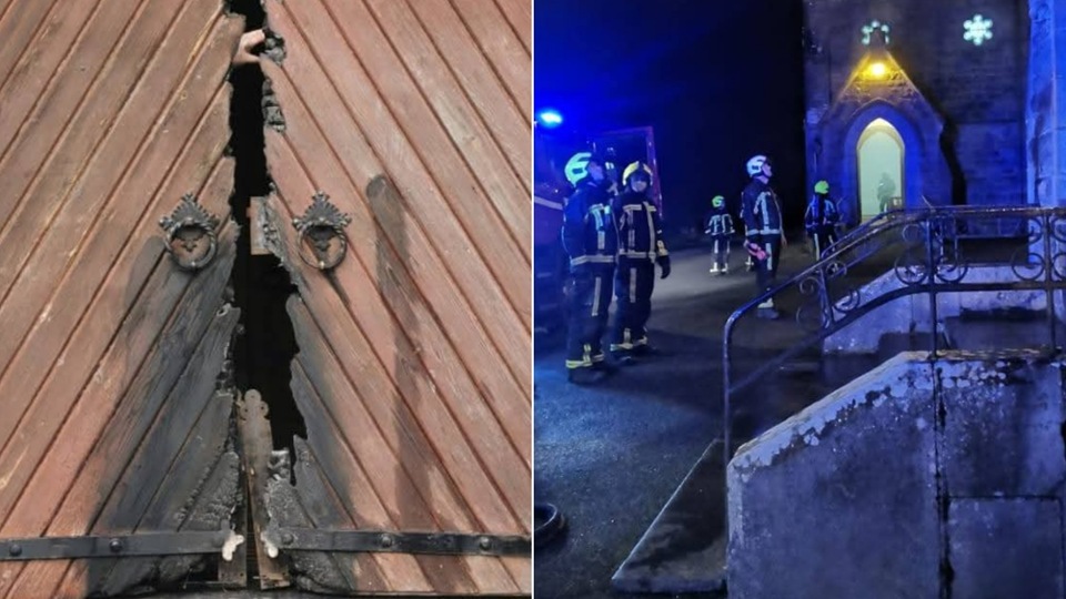 Investigations after fires at two Westmeath Churches - Gript